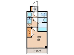 ｽﾜﾝｽﾞｼﾃｨ大阪城ﾉｰｽ(710)の物件間取画像
